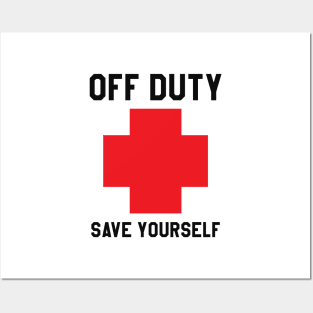 Lifeguard - Off duty save yourself Posters and Art